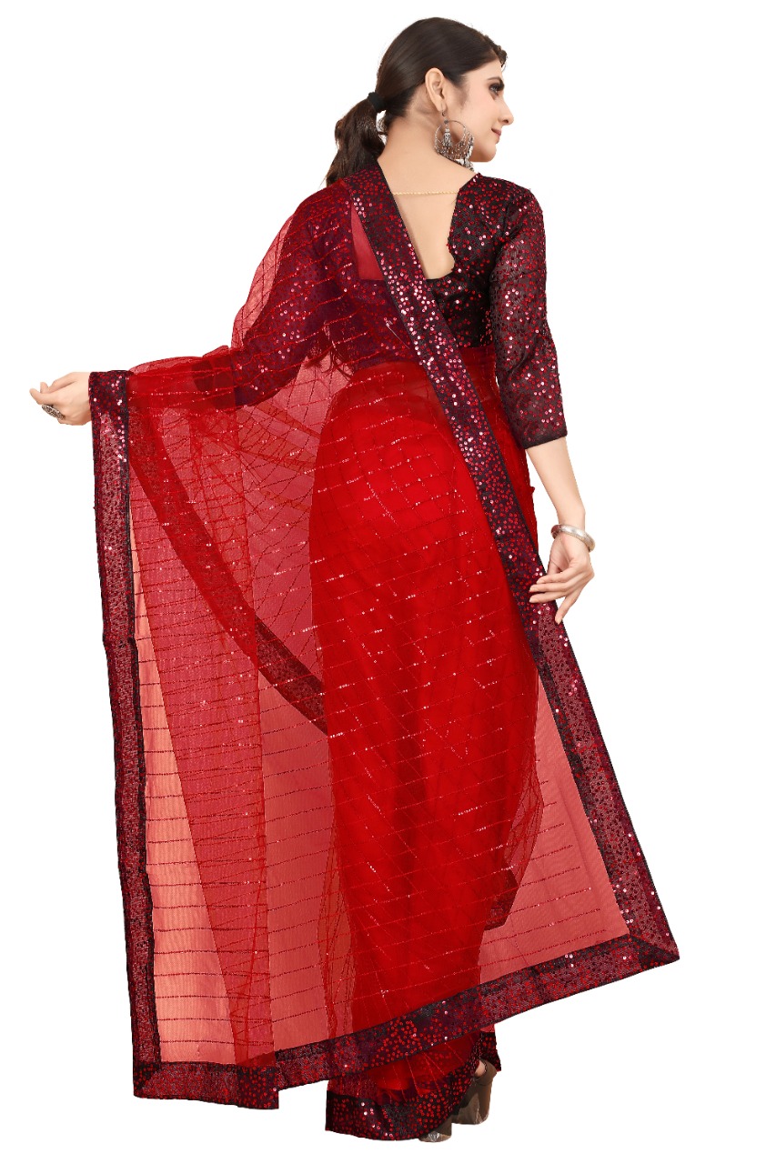 Vanshaft Woven Cotton Saree For With Blouse 